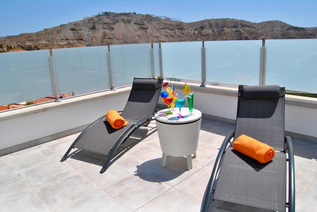 Big Villa Tauro With Private Heated Saltwater Pool & Jacuzzi & Bbq & Game Room & Arcade Games Mogán Exteriér fotografie