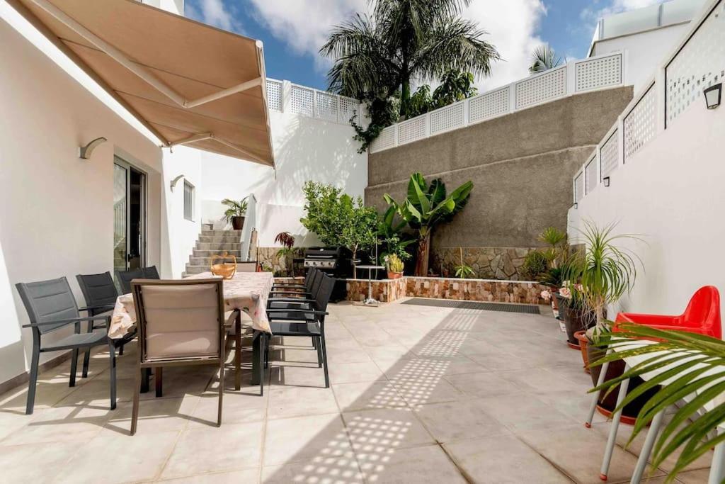 Big Villa Tauro With Private Heated Saltwater Pool & Jacuzzi & Bbq & Game Room & Arcade Games Mogán Exteriér fotografie