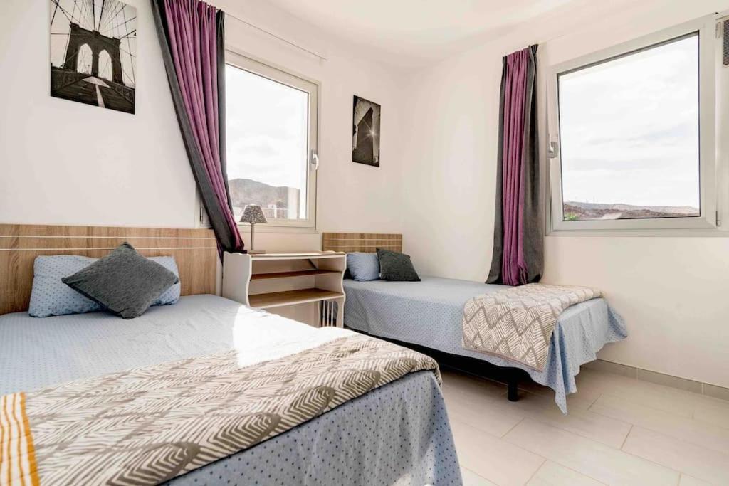 Big Villa Tauro With Private Heated Saltwater Pool & Jacuzzi & Bbq & Game Room & Arcade Games Mogán Exteriér fotografie